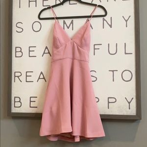 Elegant pink dress